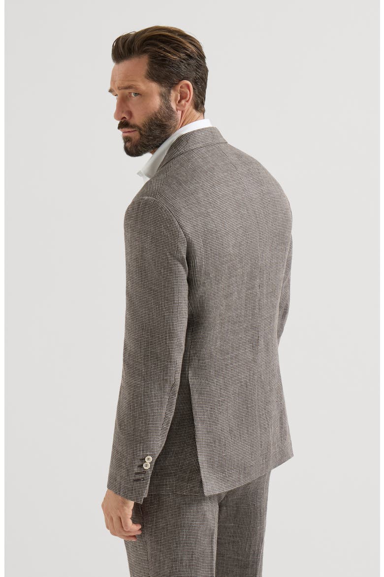 Linen Cavallo blazer, Alternate, color, Hazelnut