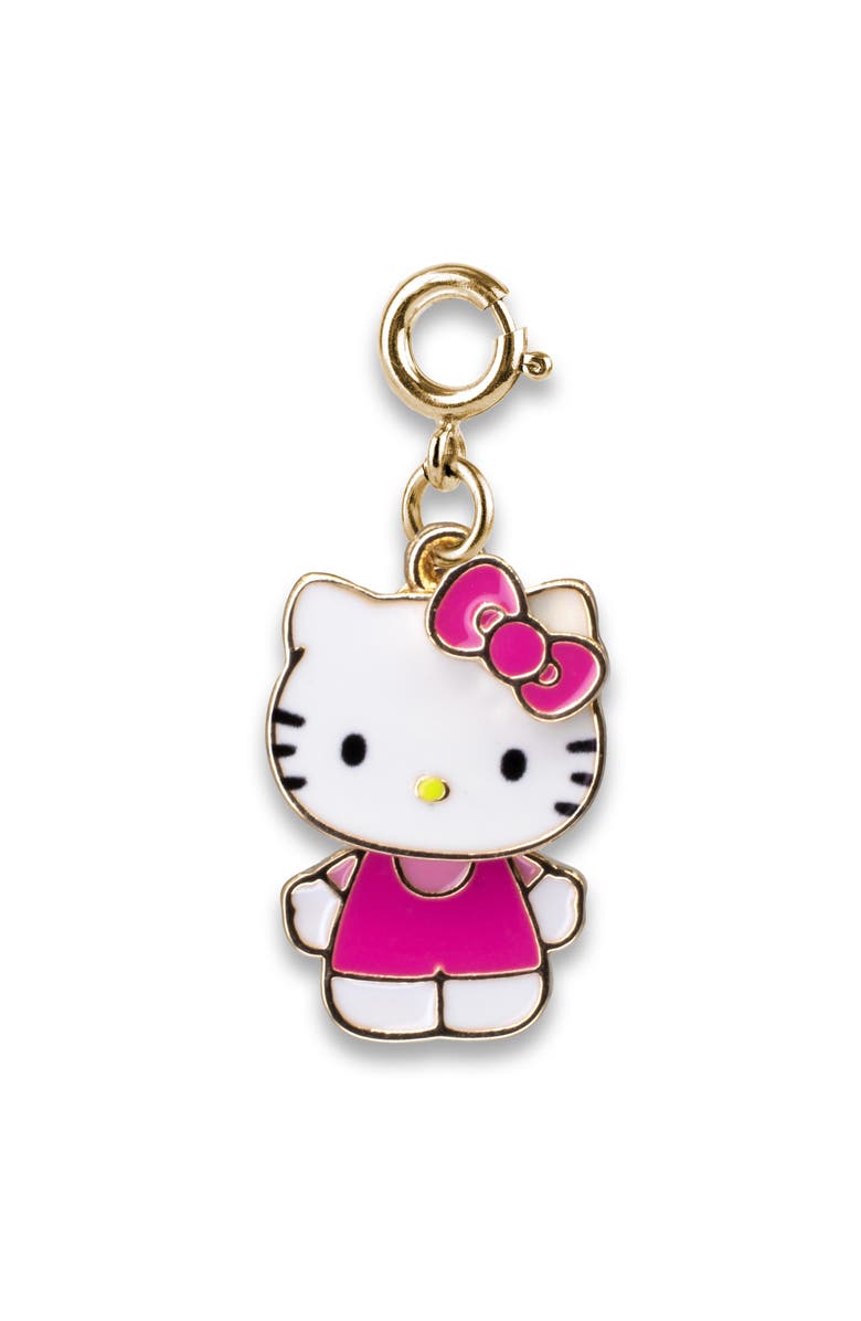 CHARM IT!<sup>®</sup> x Hello Kitty<sup>®</sup> Swivel Charm, Main, color, White/ Pink