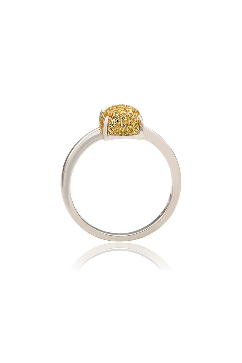 Sterling Silver Yellow Sapphire Ring, Alternate, color, YELLOW