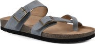 White Mountain Footwear Gracie Double Buckle Sandal