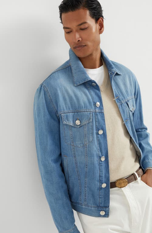 Brunello Cucinelli Cashmere V-neck Sweater In Buff