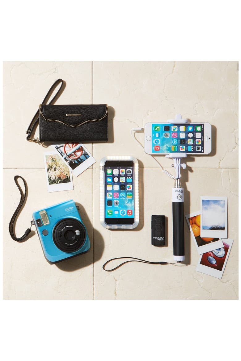 '#TheSelfie' Wired Control Selfie Stick, Alternate, color, BLUE