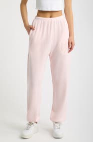 BOYS LIE Kimmy Waffle Knit Jogger Sweatpants