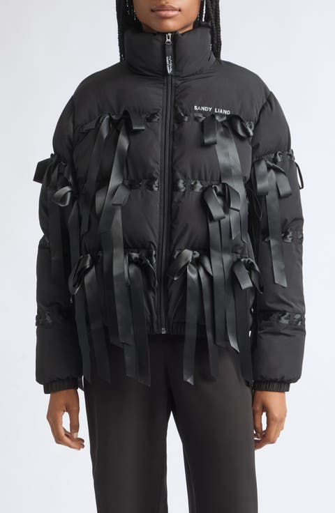 Visby Puffer Jacket with Bows