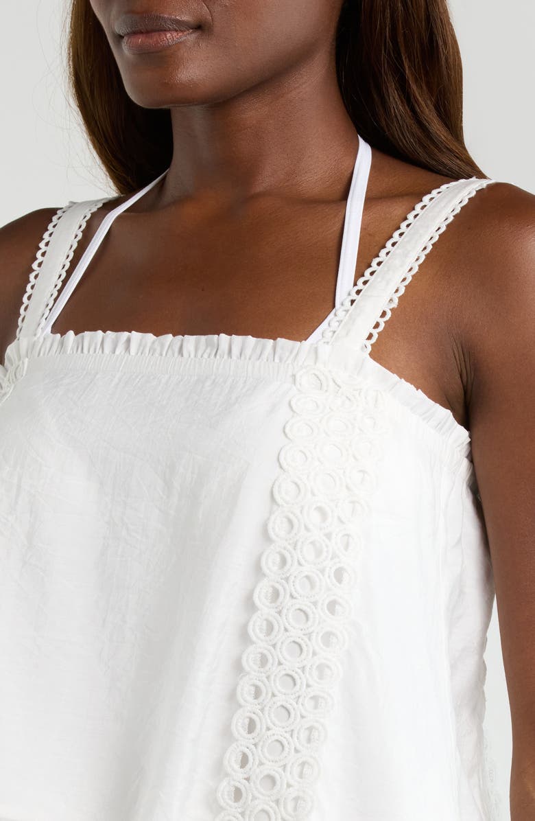 Elan Cover-Up Tank, Alternate, color, White