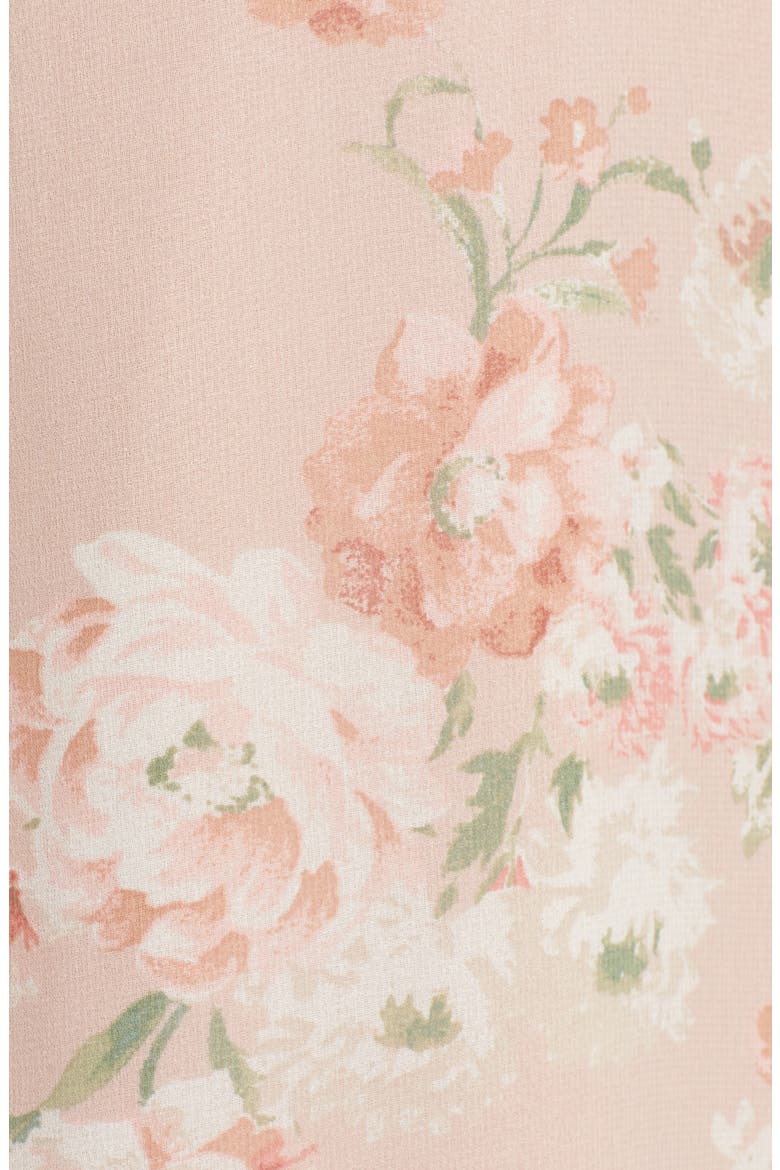 Polermo Wrap Maxi Dress, Alternate, color, BLUSH FLORAL