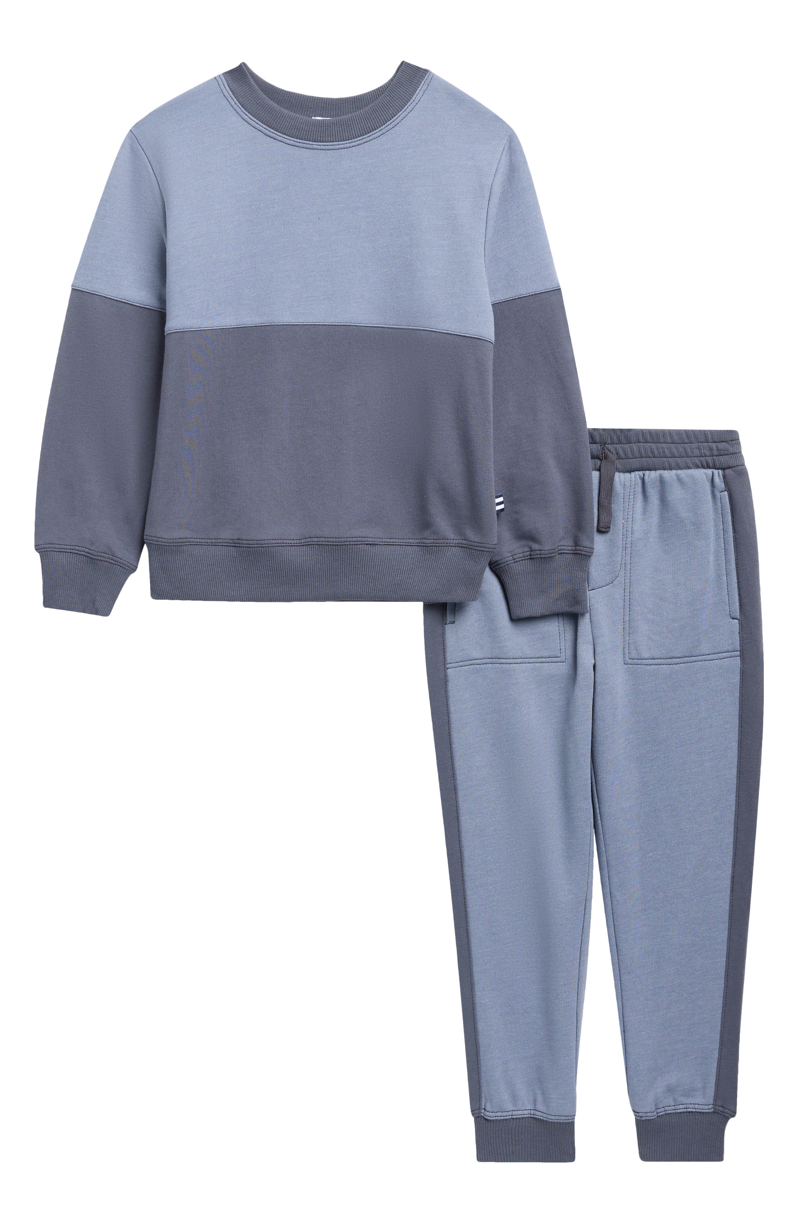 Kids' Stormy Crewneck Top & Joggers Set