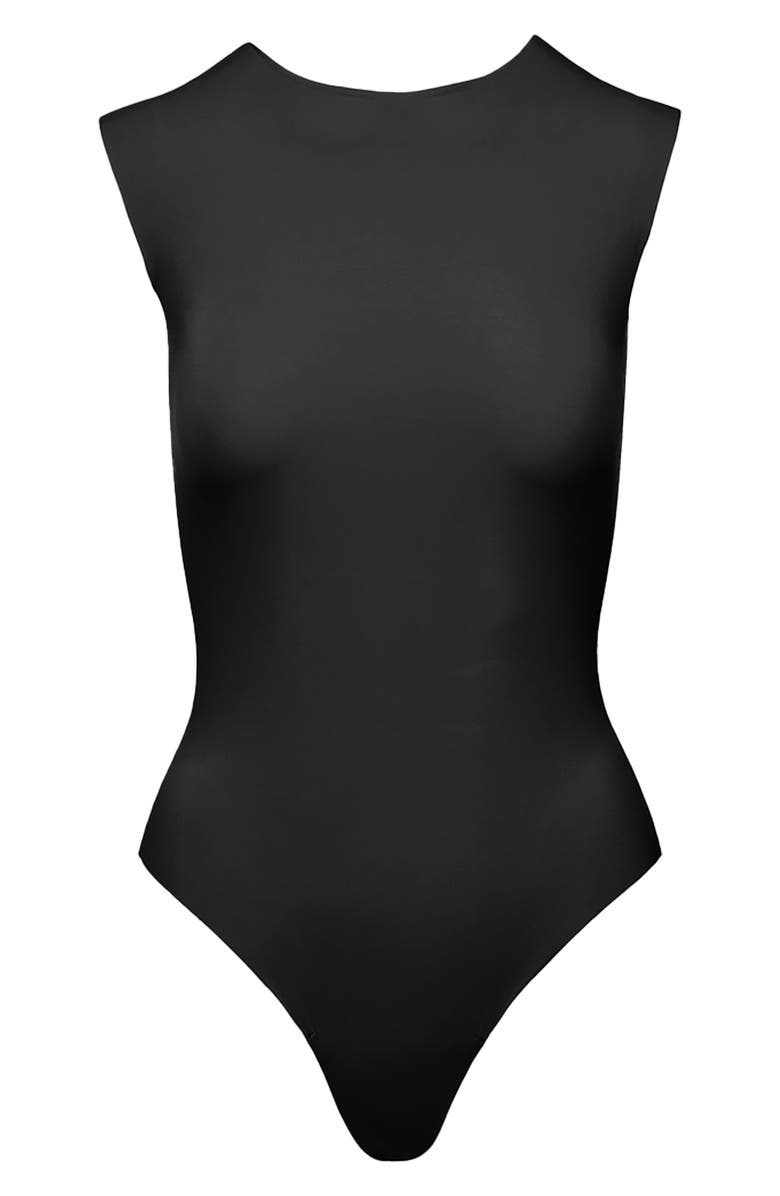 Commando Classic Muscle Thong Bodysuit, Alternate, color,