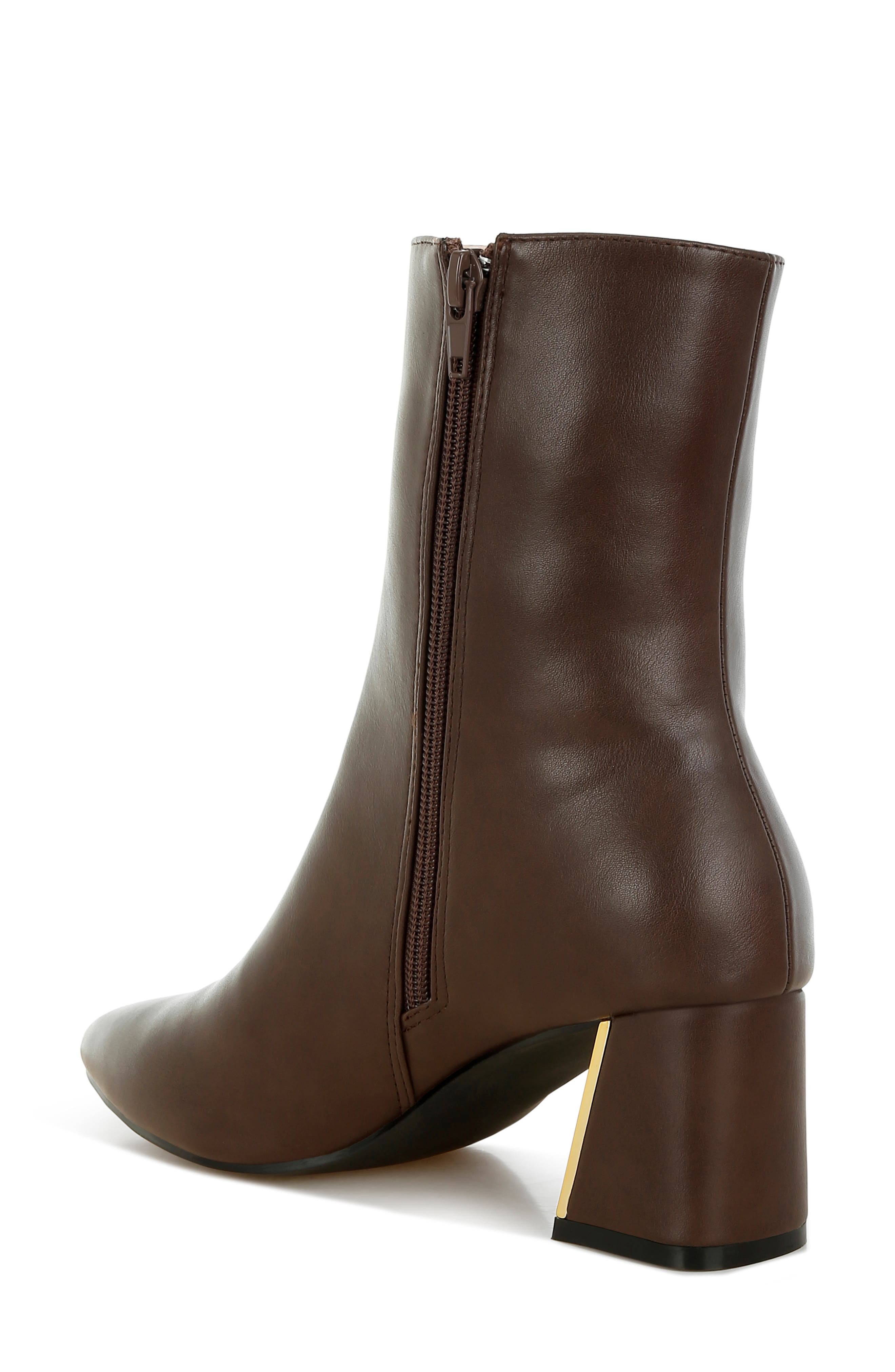 Karia Bootie, Alternate, color, BROWN