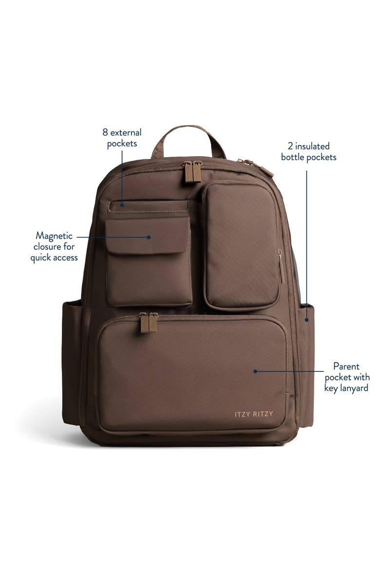 Belong Utility Backpack, Alternate, color, Mocha
