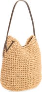 JW Anderson Small Raffia Bulb Hobo Bag