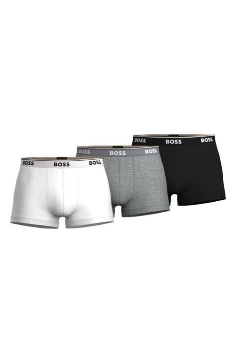 3-Pack Power Stretch Cotton Trunks