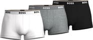 BOSS 3-Pack Power Stretch Cotton Trunks