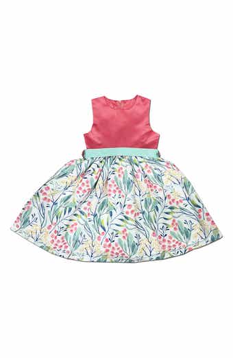 JOE-ELLA Kids' Floral Party Dress