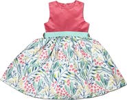 JOE-ELLA Kids' Floral Party Dress