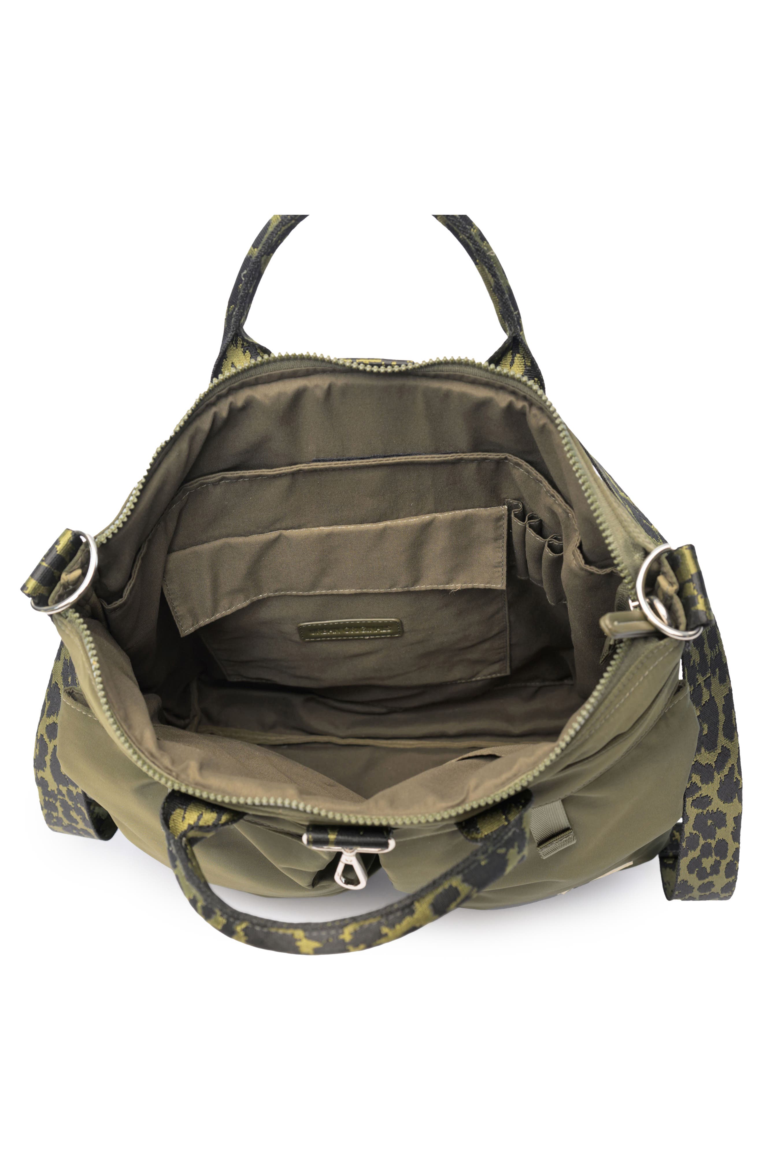Como Tote Backpack, Alternate, color, GREEN