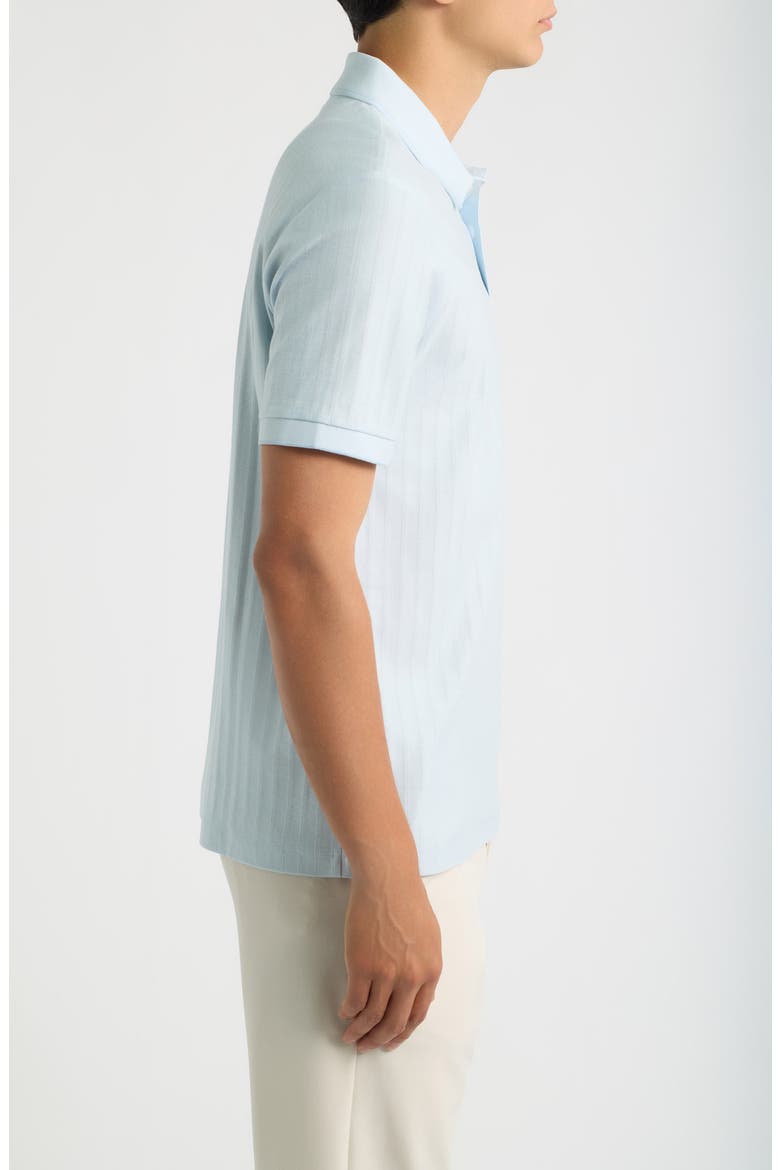 H-Parlay Cotton Polo, Alternate, color, OPEN BLUE