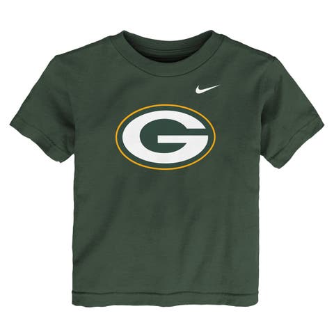 Toddler Nike Green Green Bay Packers Logo T-Shirt