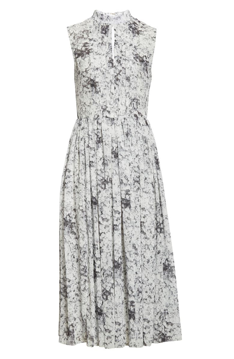 Adam Lippes Baby's Breath Print Midi Dress, Alternate, color, 