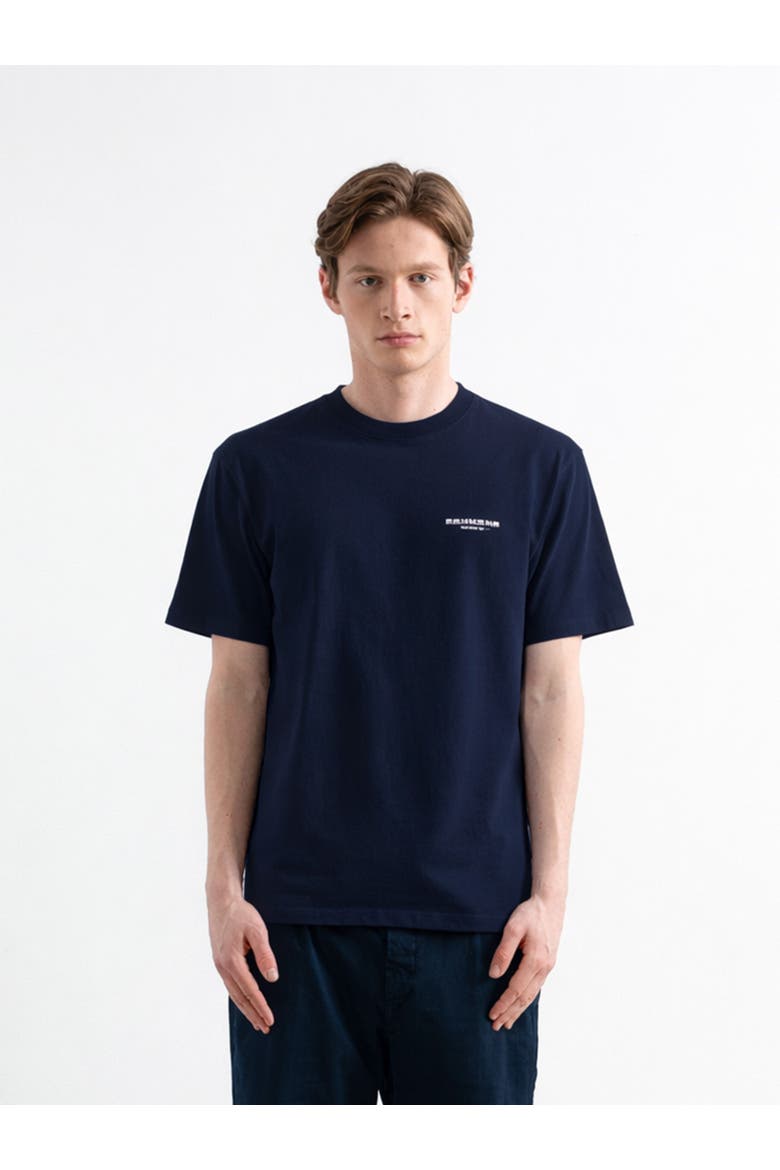 Melomaniac Printed T-Shirt, Main, color, Plain Navy