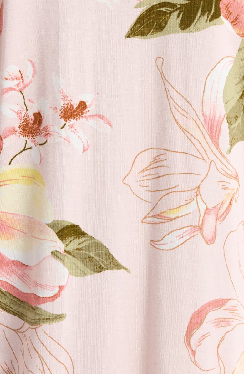 Nordstrom Moonlight Eco Short Pajamas, Alternate, color, Pink Hush Impromptu Floral
