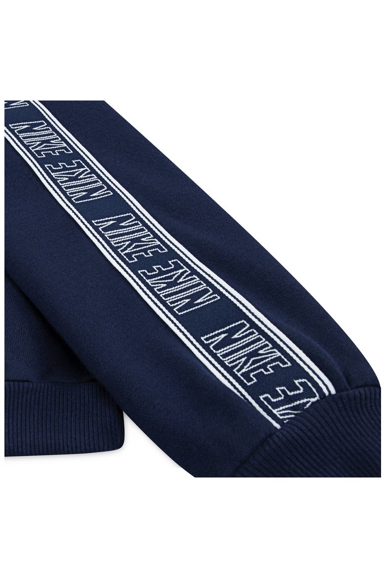 Kids' Logo Taping Hoodie & Cargo Joggers Set, Alternate, color, MIDNIGHT NAVY