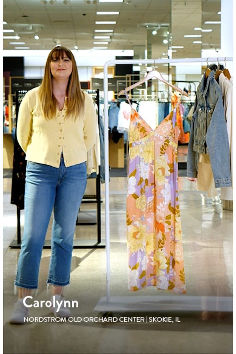 Sunset Kisses Floral Midi Sundress video
