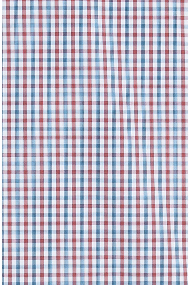 Soar Classic Fit Mini Check Button-Down Performance Shirt, Alternate, color, MARS