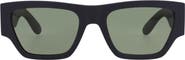 McQueen 55mm Square Sunglasses