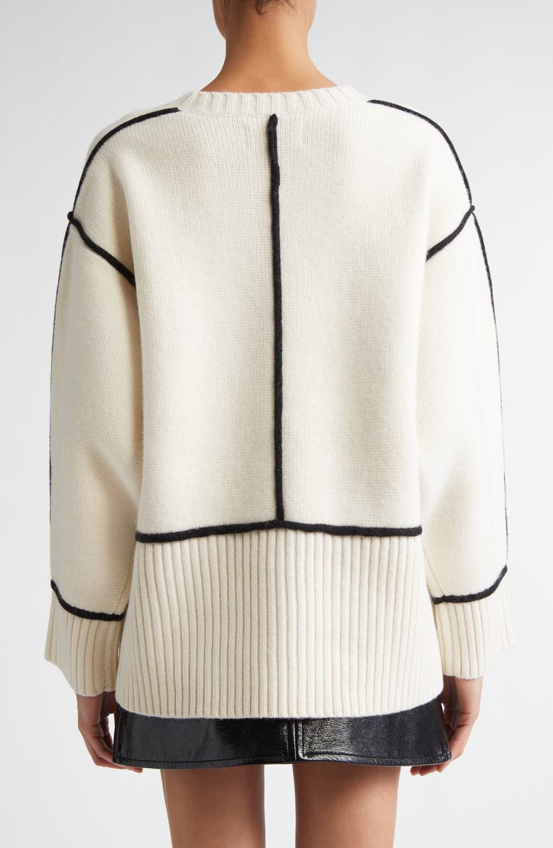 Stand Studio Bella Oversize Wool Sweater, Alternate, color, 