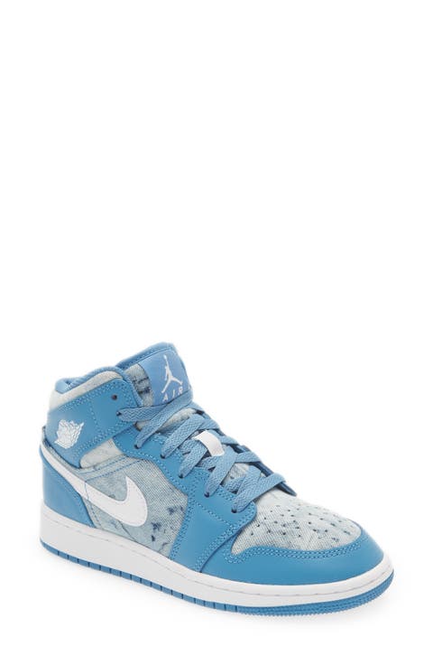 Air Jordan 1 Mid Sneaker (Big Kid)