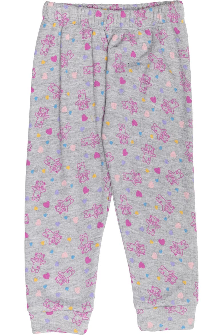 JJ Fleece 2-Piece Sweatshirt and Pants Set, Alternate, color, JJ Pink Heather Grey