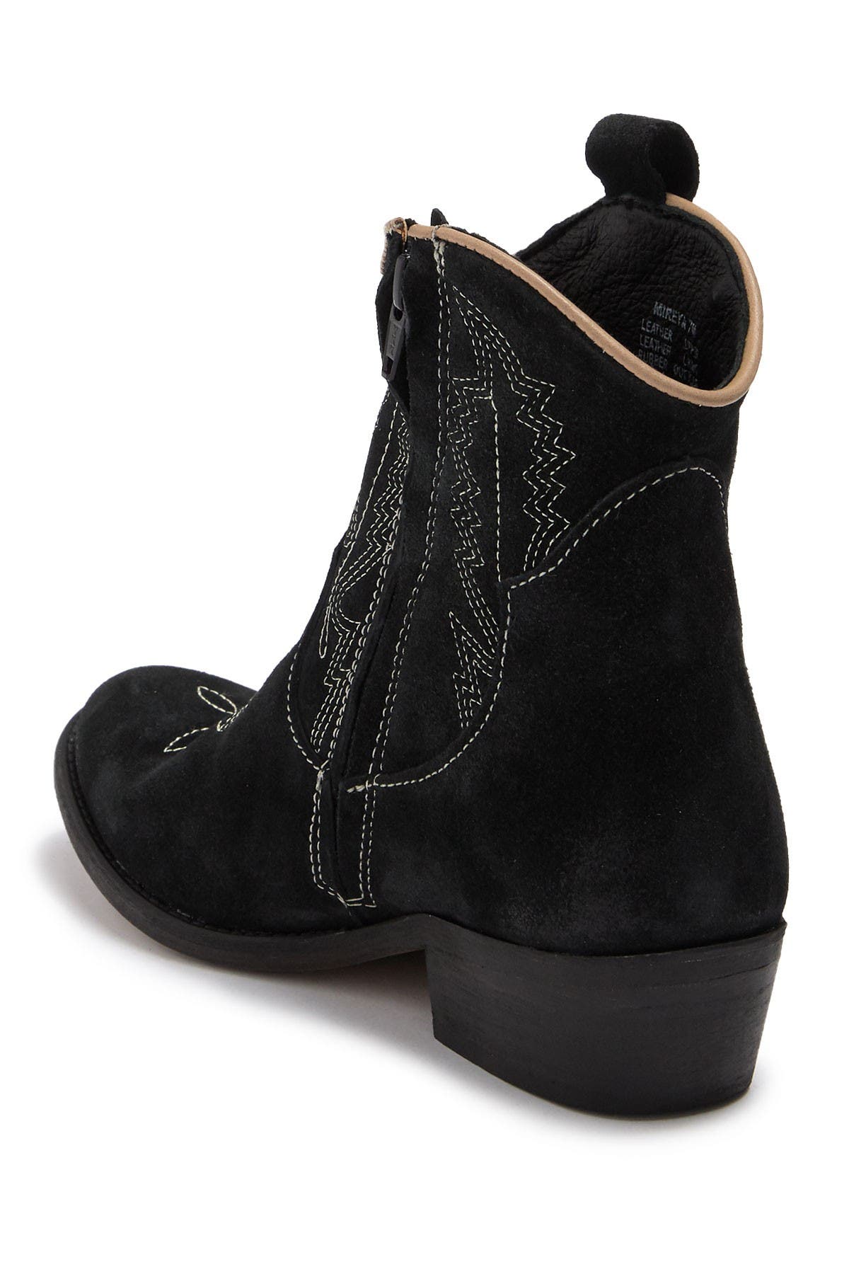 Artisan Crafted By Zigi Mireya Western Ankle Bootie, Alternate, color, 