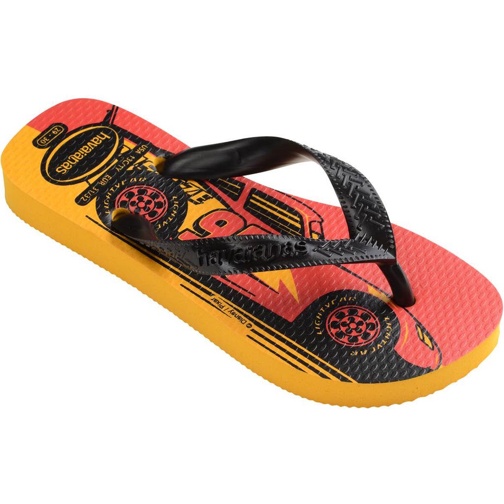 Havaianas 'cars®' Flip Flops In Pop Yellow