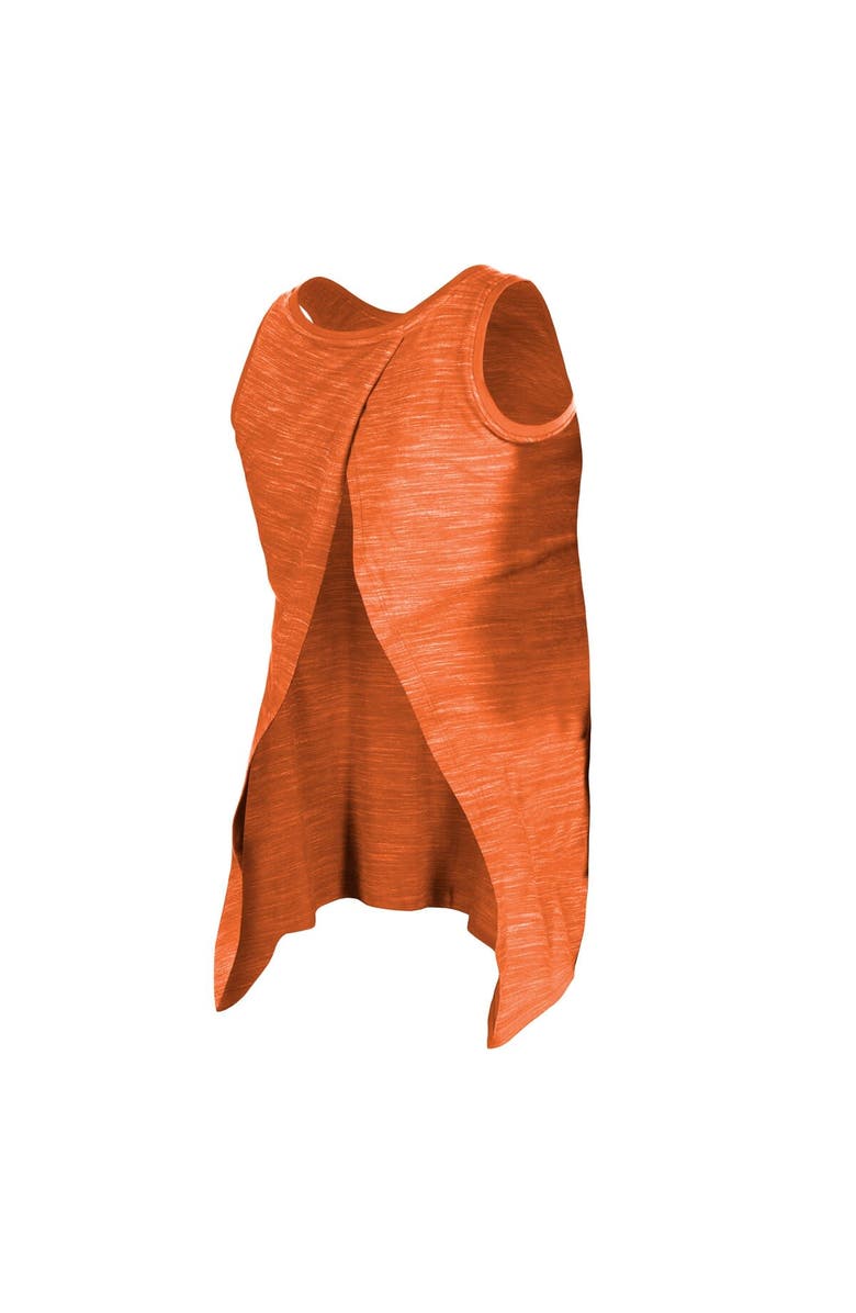 New Era Women's New Era Orange Cincinnati Bengals Plus Size Space Dye Active Tank Top, Alternate, color,