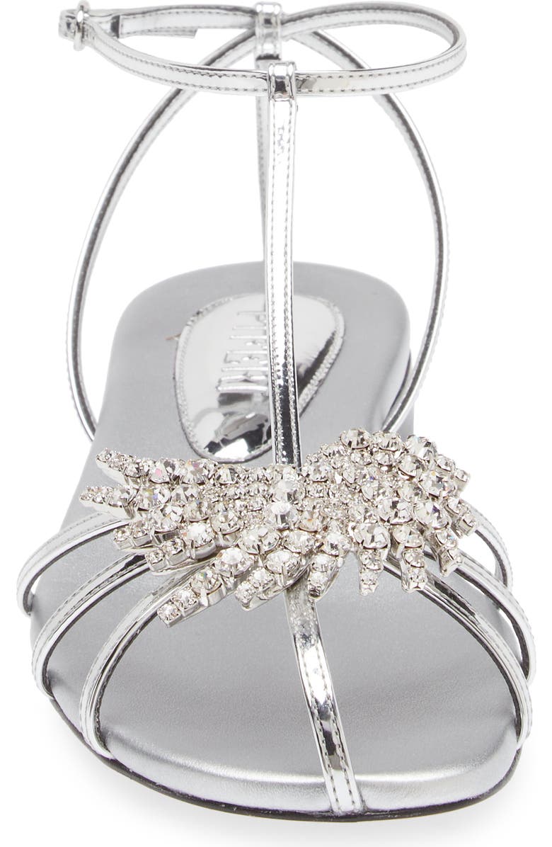 Piferi Maggio Metallic Flat Sandal, Alternate, color,