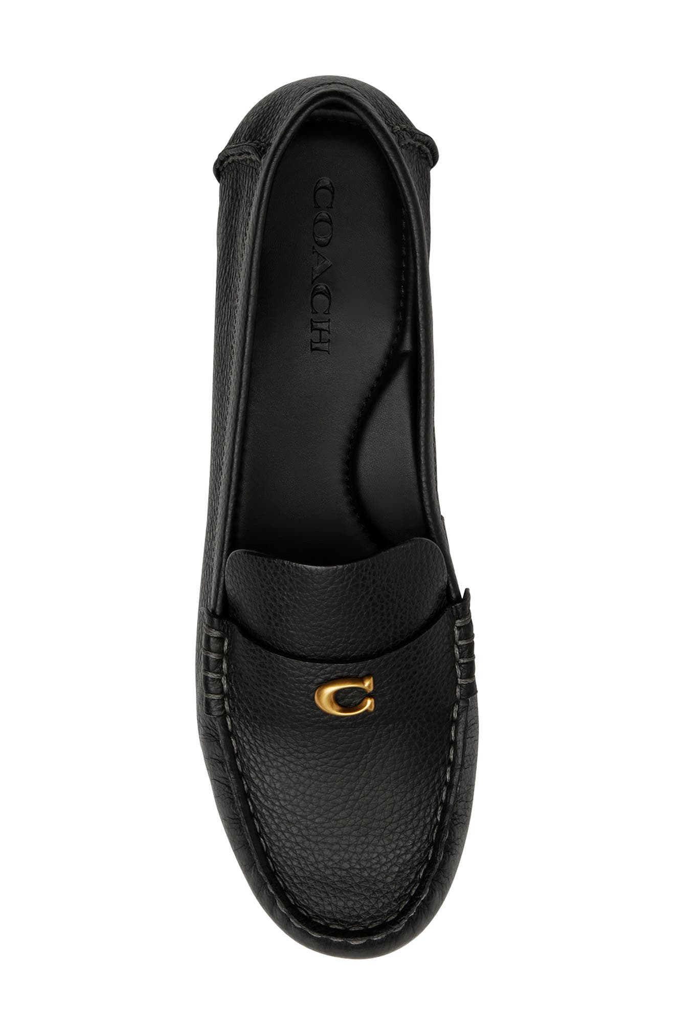 COACH Sculpted C Driving Loafer, Alternate, color, 