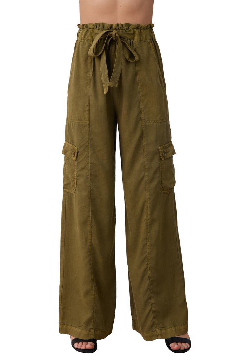 Bella Dahl High Waist Cargo Pants, Main, color, 