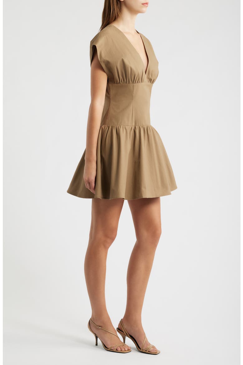 Hamish Minidress, Alternate, color, MOCHA