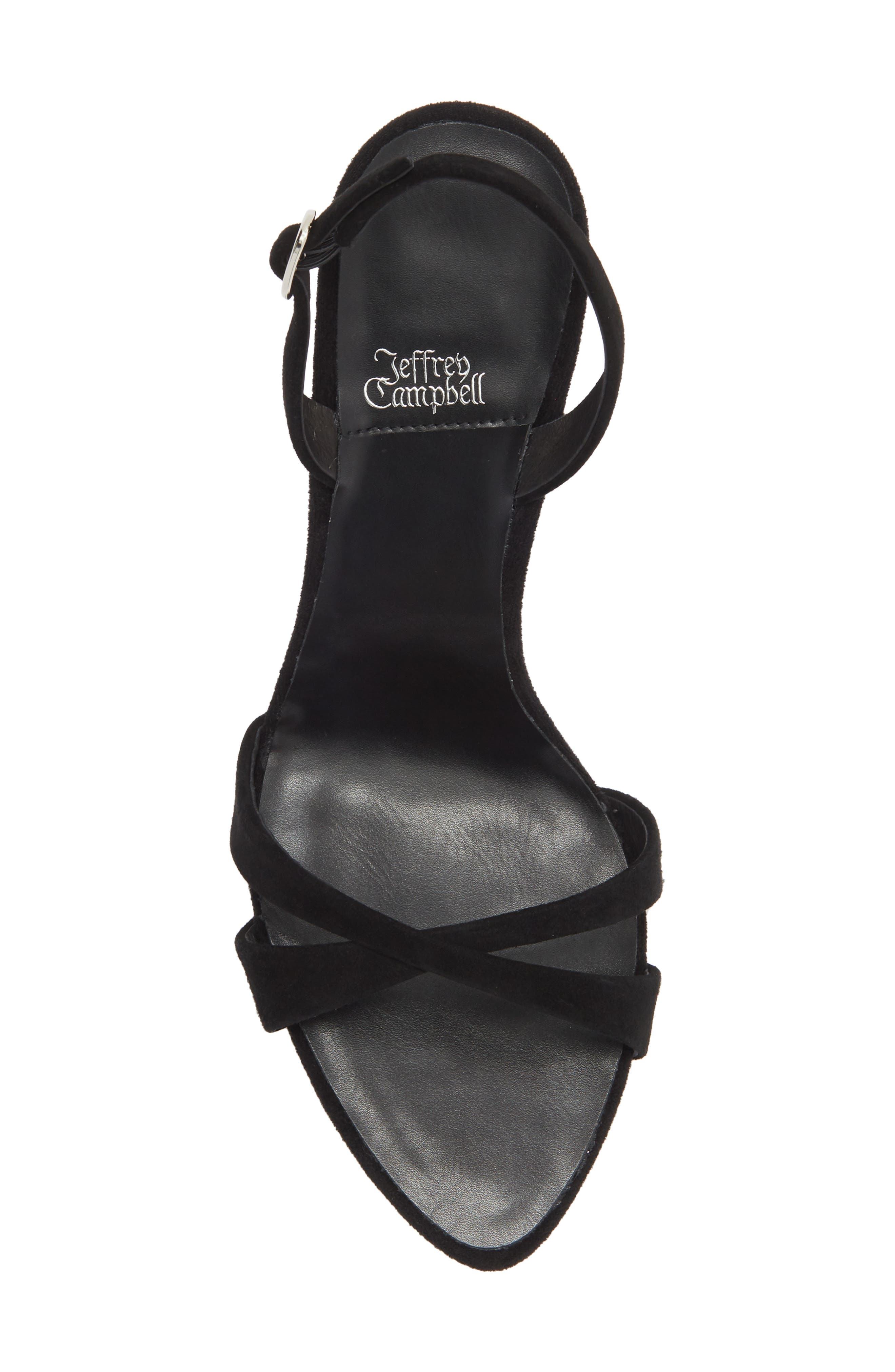 Jeffrey Campbell Marielle Slingback Sandal, Alternate, color, Black Suede