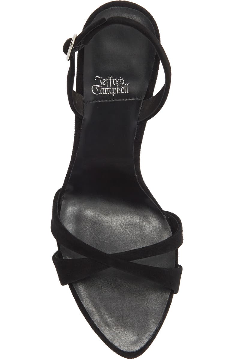 Jeffrey Campbell Marielle Slingback Sandal, Alternate, color, Black Suede