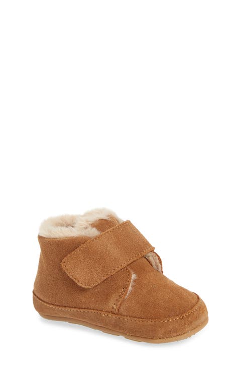 Shloofy Faux Shearling Boot (Baby & Walker)