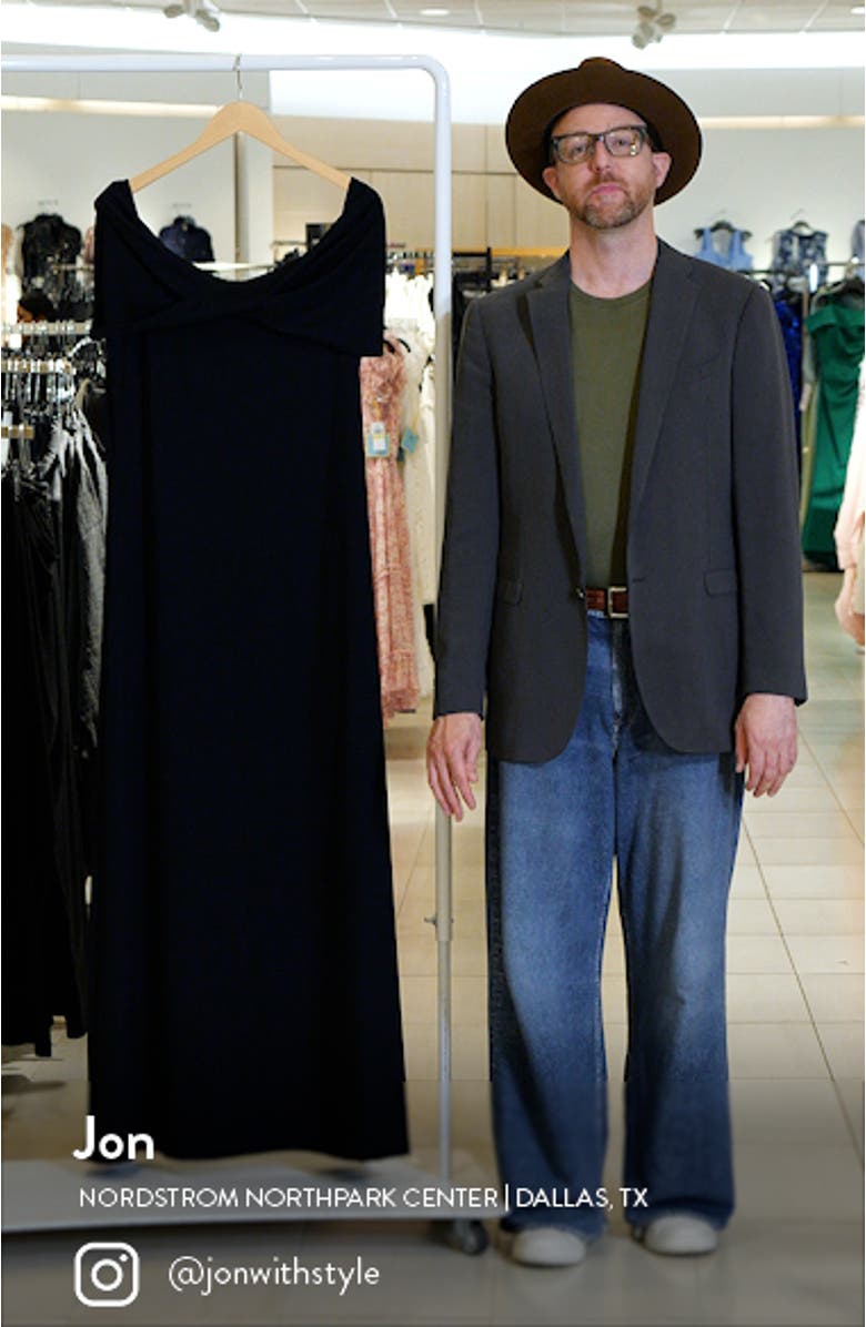 Asymmetric Off the Shoulder Dress, sales video thumbnail