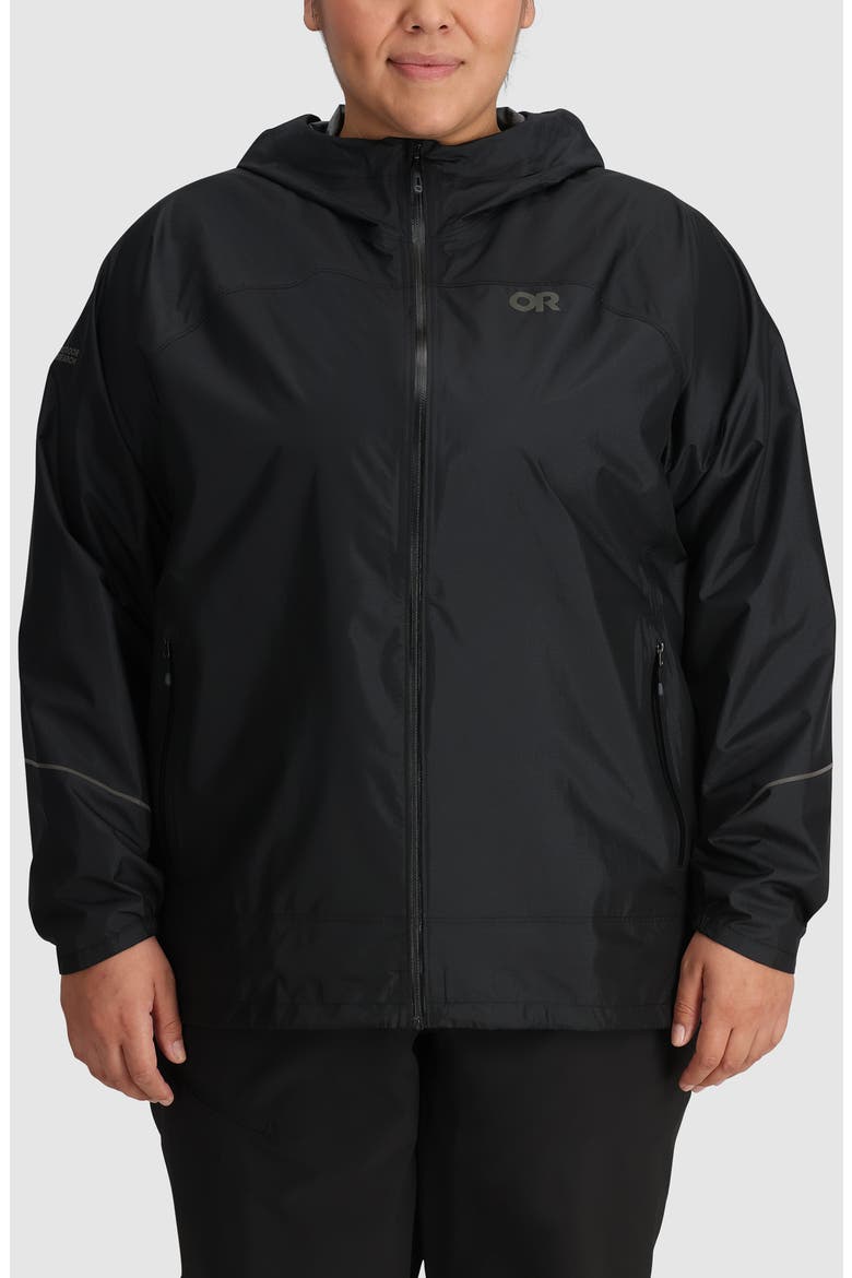 Helium Rain Ultralight Jacket, Main, color, BLACK
