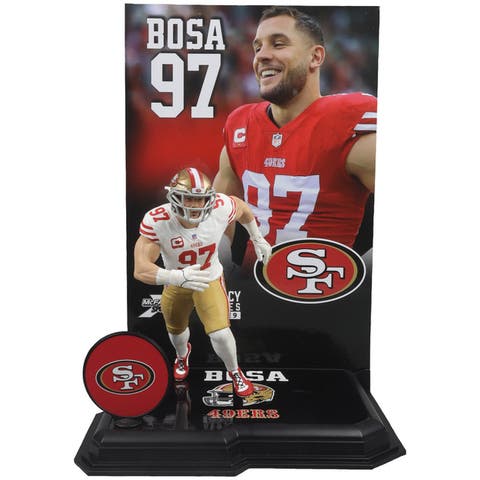 Nick Bosa (San Francisco 49ers) NFL 7" Posed Figure McFarlane CHASE