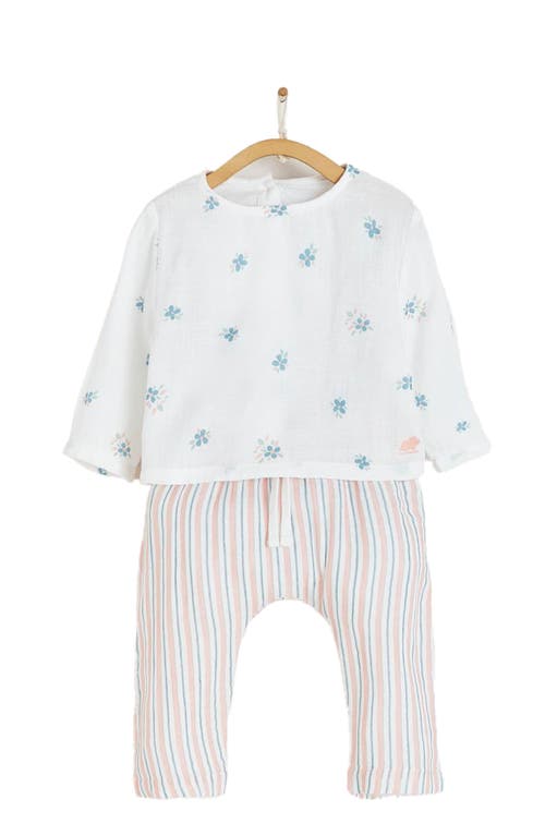 Babycottons Anna Muslin Set In Multicolor