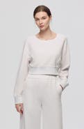 JUANA Hemp Essentials Fleece Cropped Sweater