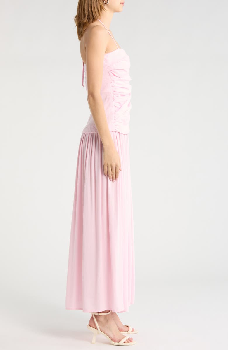 Faithfull the Brand Notte Halter Maxi Dress, Alternate, color, Palazzo