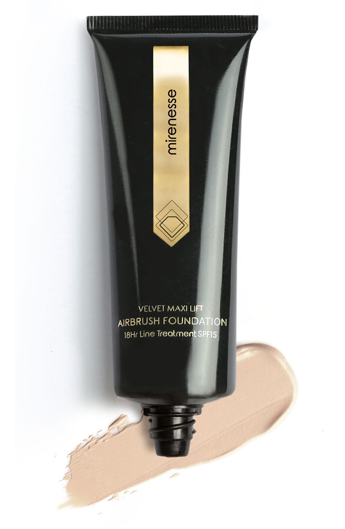 MIRENESSE Velvet Maxi Lift Airbrush Line Treatment 18HR Foundation - 21 ...