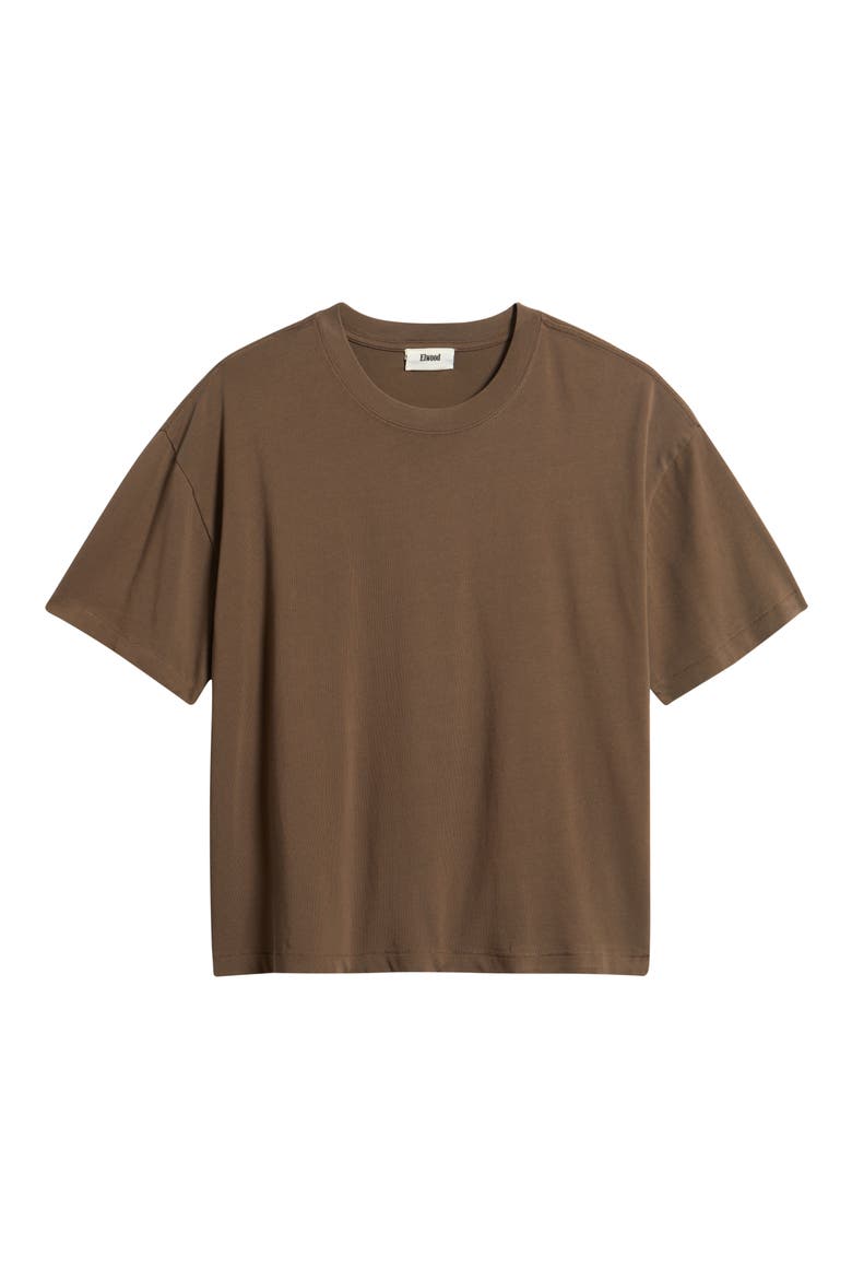 Crop Hill Tee, Alternate, color, VINTAGE BROWN